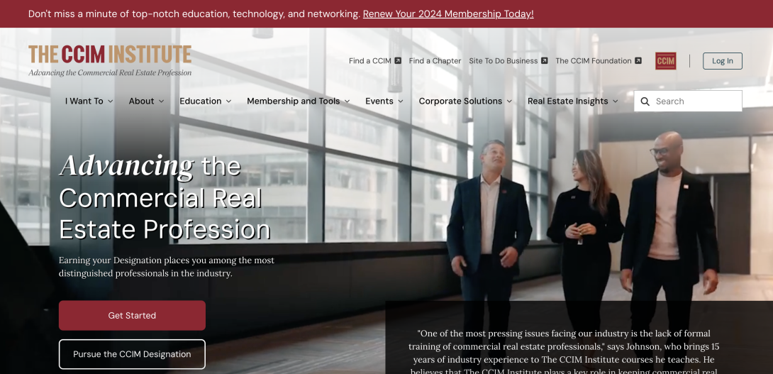 CCIM homepage